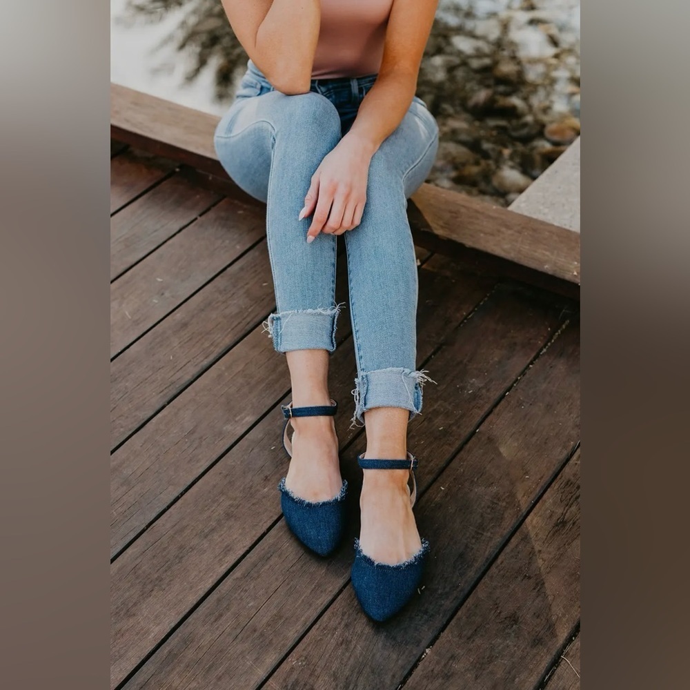 Denim Dash flats - Picture 3 of 6